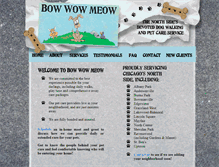 Tablet Screenshot of mybowwowmeow.com